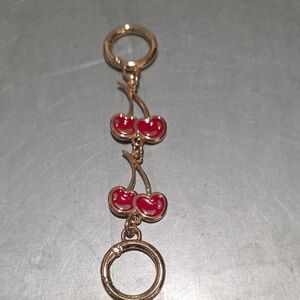 Cherry Keychain Or Bag Extender